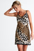 Shan Kawa A silk mini dress